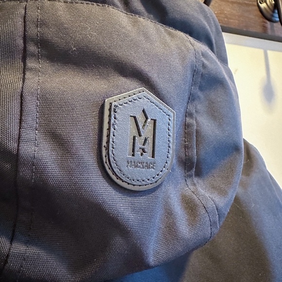 Mackage - black bomber jacket - Picture 8 of 10